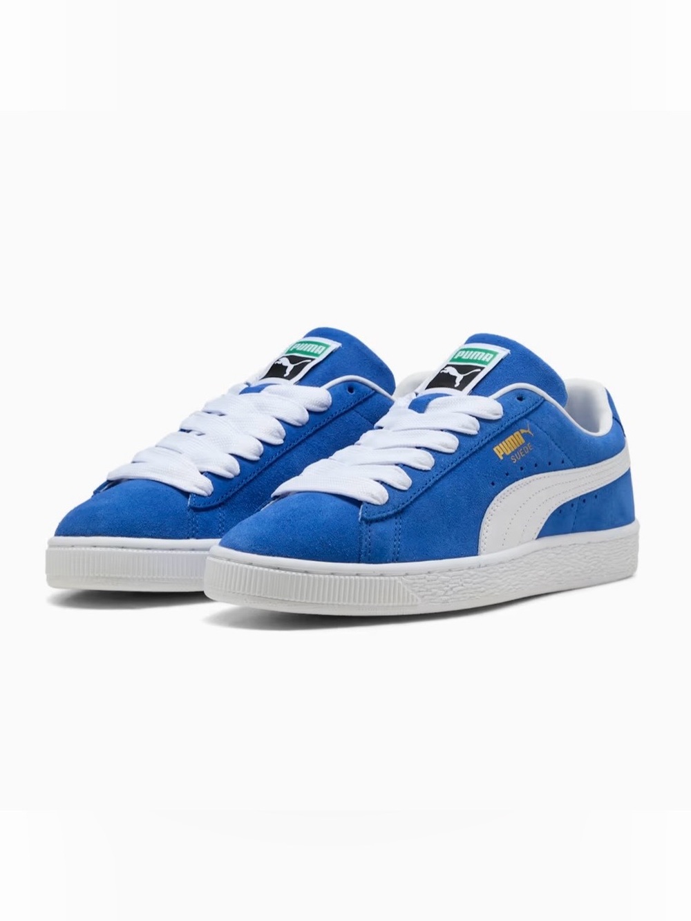 Puma Suede XL Sneakers - Blue & White